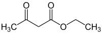 Ethyl acetoacetate-Structural Formula V.1.svg