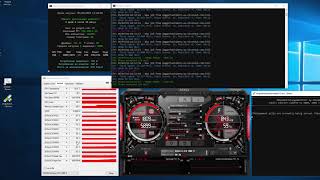 015 Как не спалить видеокарту при использовании "Таблетки" для майнинга Эфира и температура памяти.