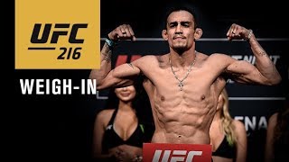 UFC 216: Official Weigh-in