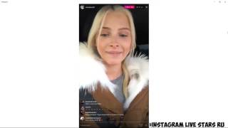 Алёна Шишкова трансляция в Instagram ! 3 min(